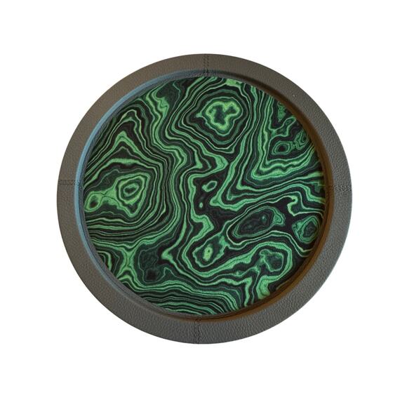Madame Malachite Tray